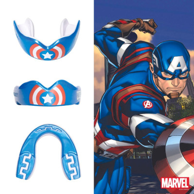 Protectores bucais Marvel